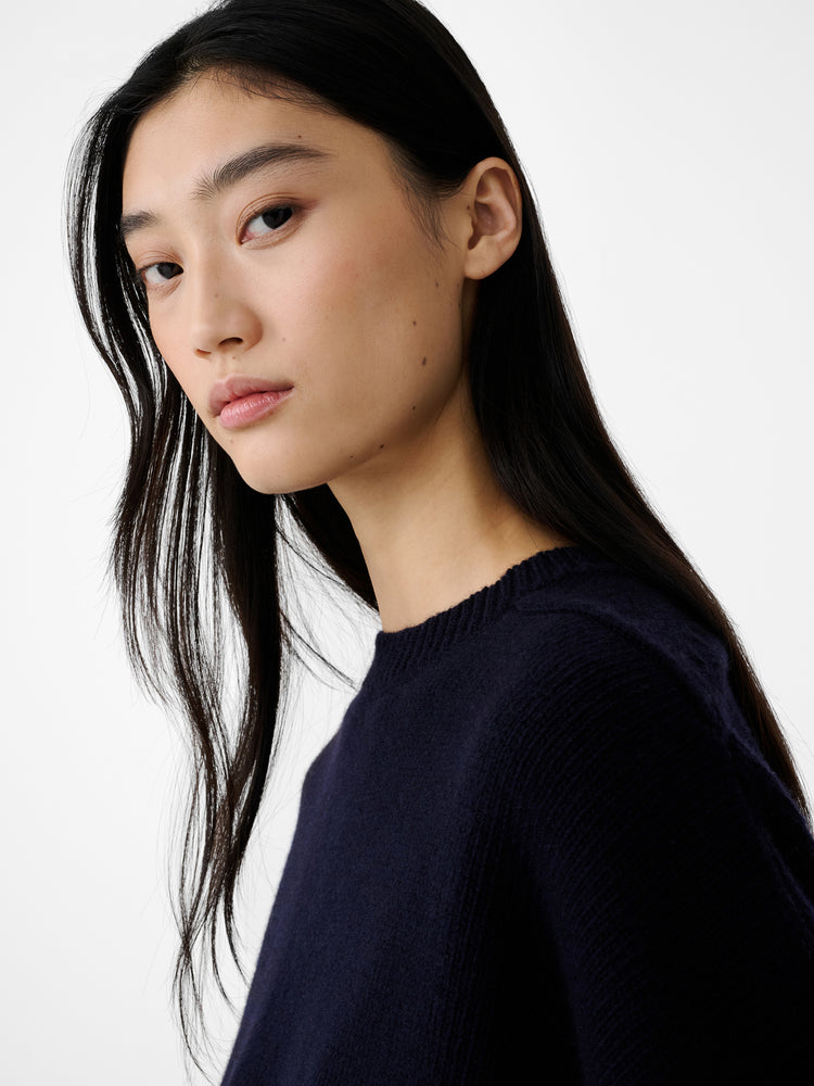 Hemyl Knit in Darkest Navy - Studio Nicholson