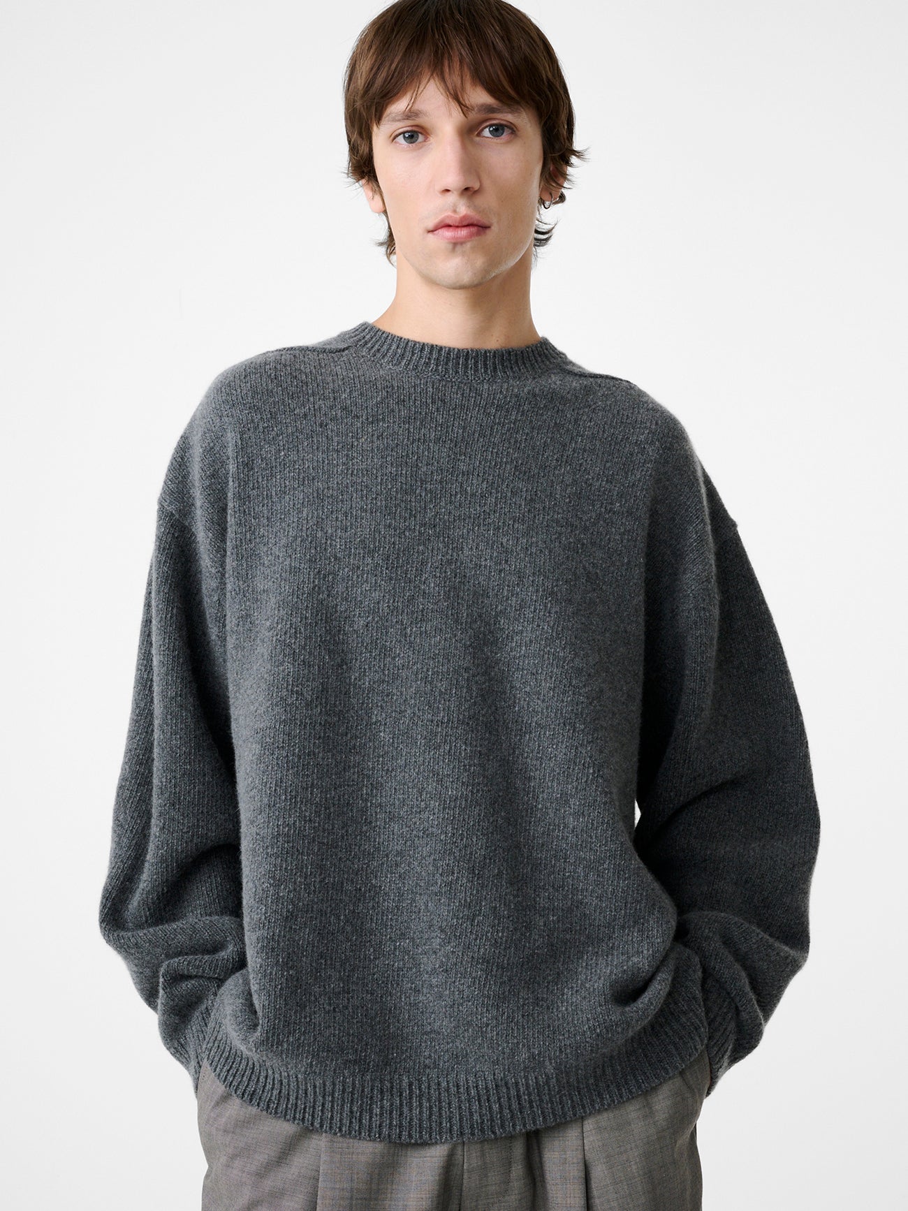 Hemyl Knit in Granite - Studio Nicholson