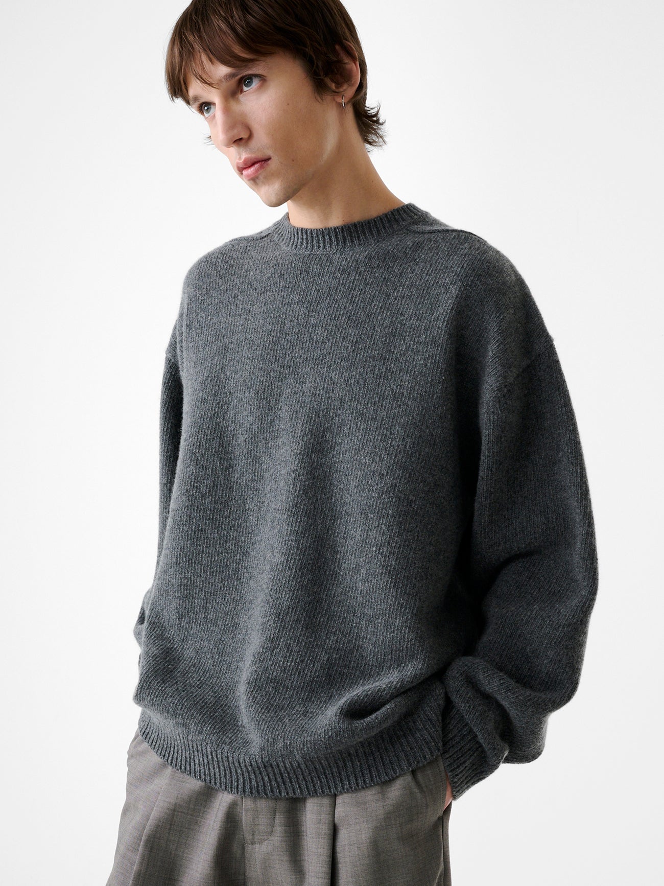 Hemyl Knit in Granite - Studio Nicholson