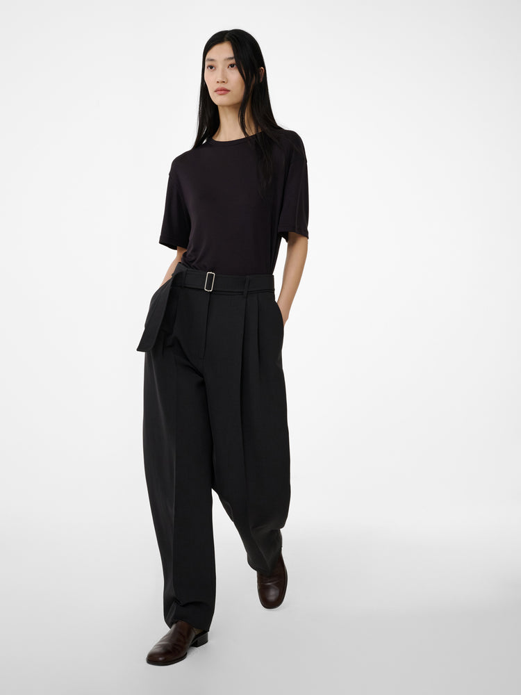 Hibi Pant in Black Grape