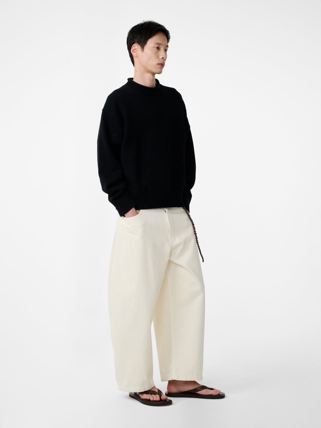 Hirst Knit in Black - Studio Nicholson