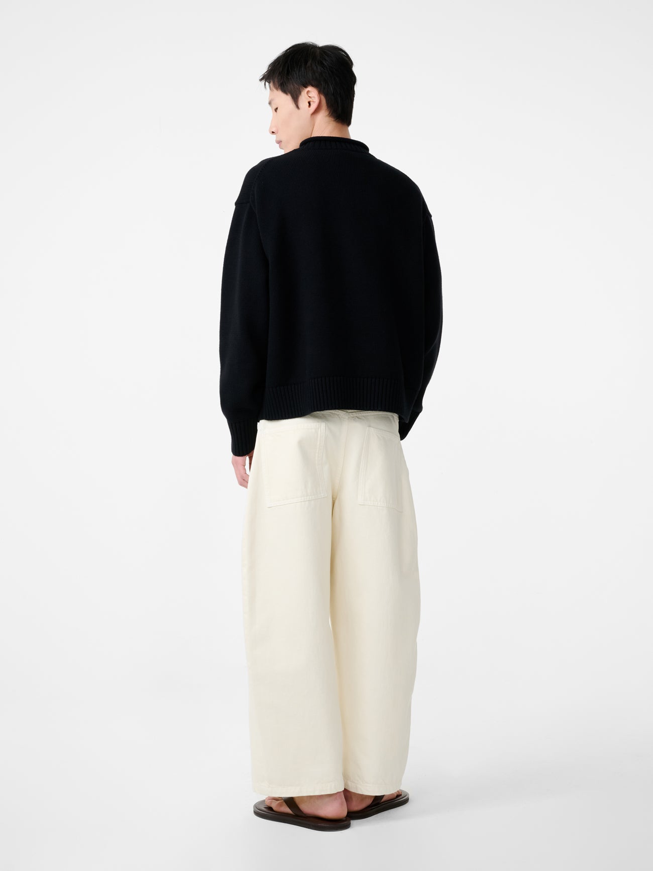 Hirst Knit in Black - Studio Nicholson