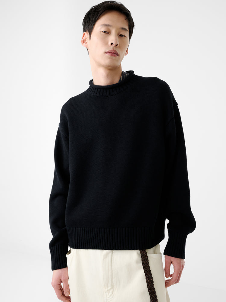 Hirst Knit in Black - Studio Nicholson