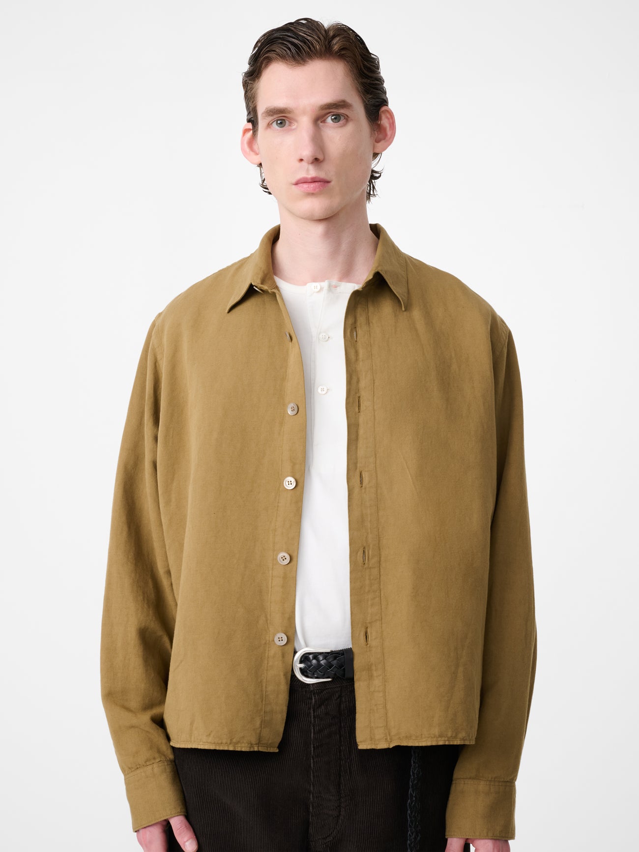 Hithe Linen Shirt in Chino