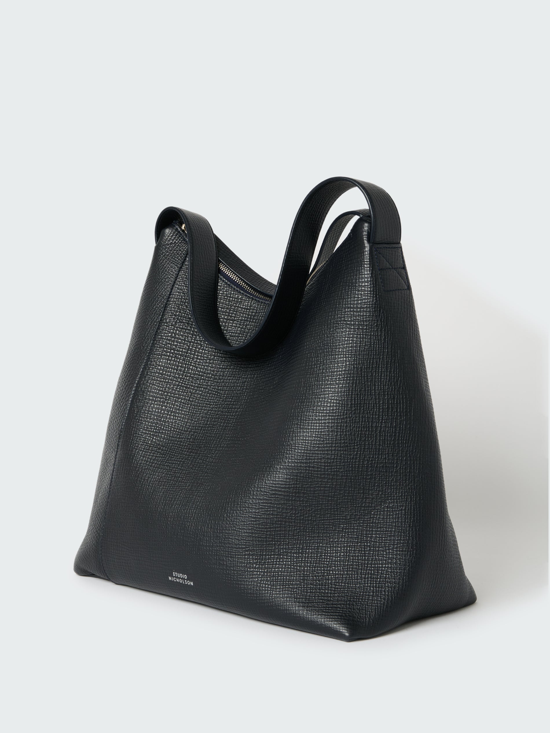 Hobo Type 1 Leather Bag in Darkest Navy