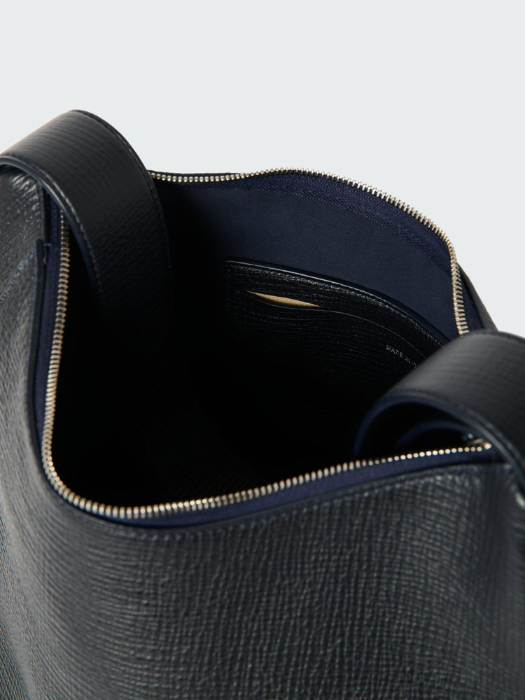 Hobo Type 1 Leather Bag in Darkest Navy