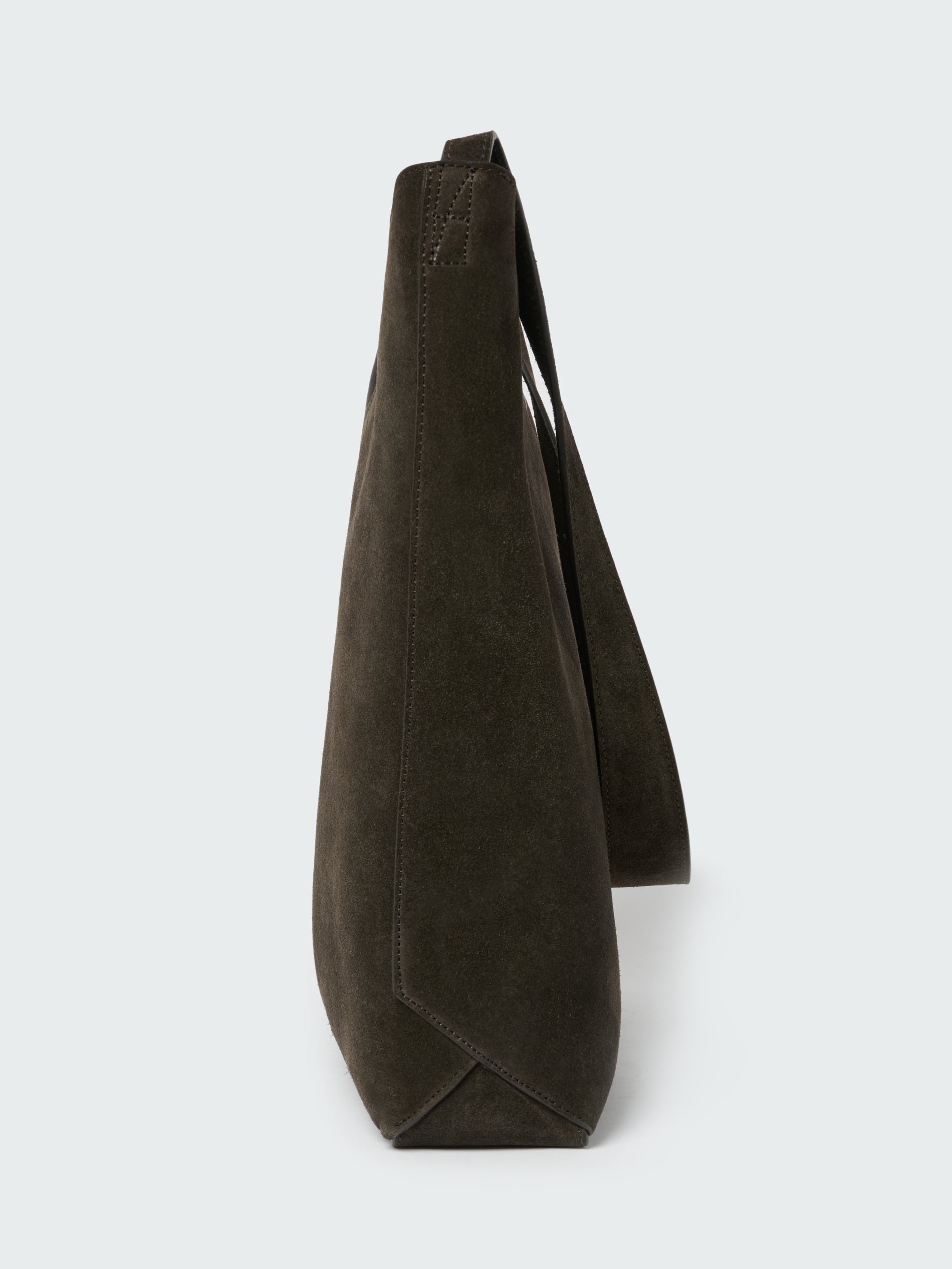 Hoho Suede Bag in Ebony