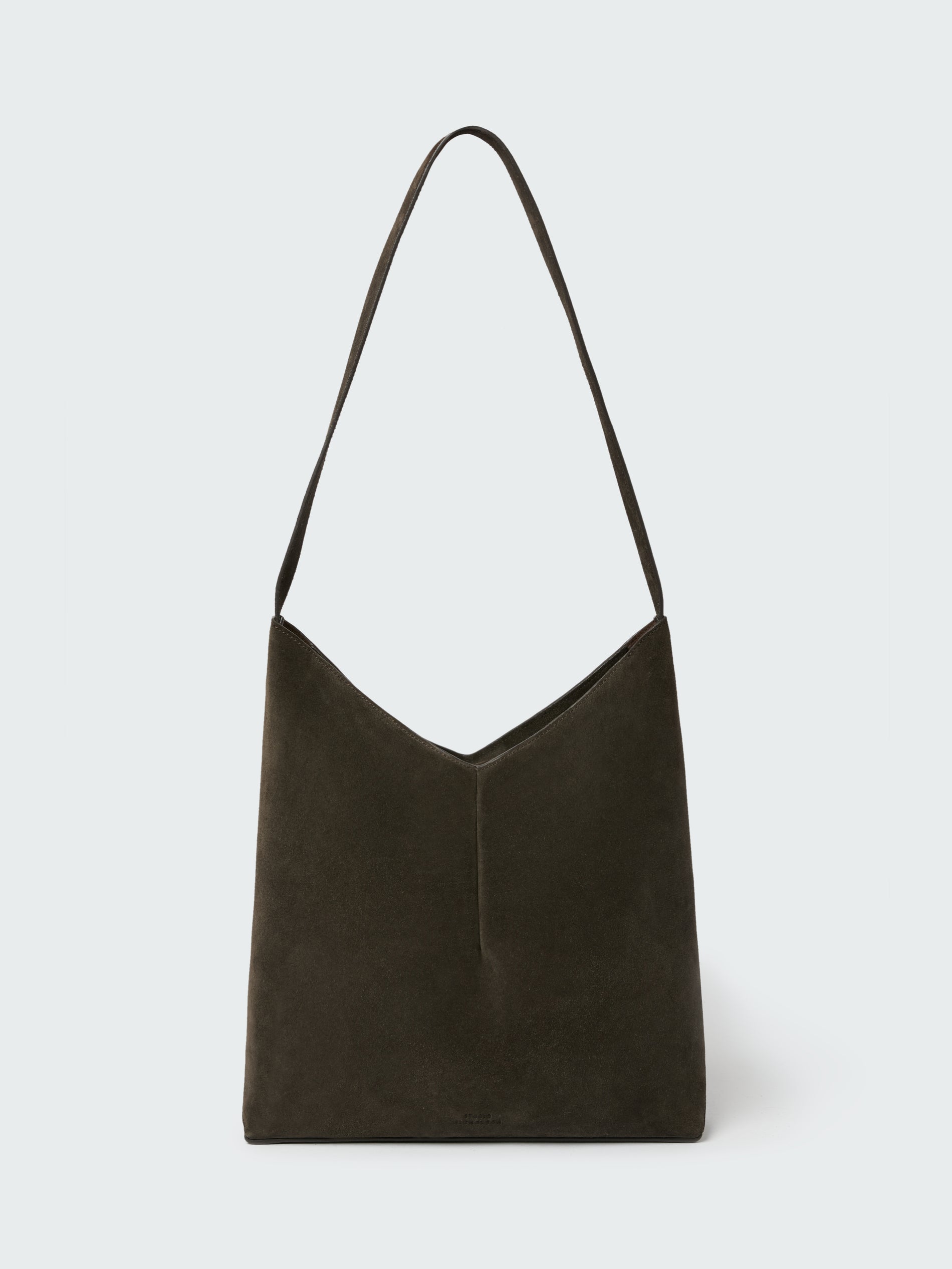 Hoho Suede Bag in Ebony