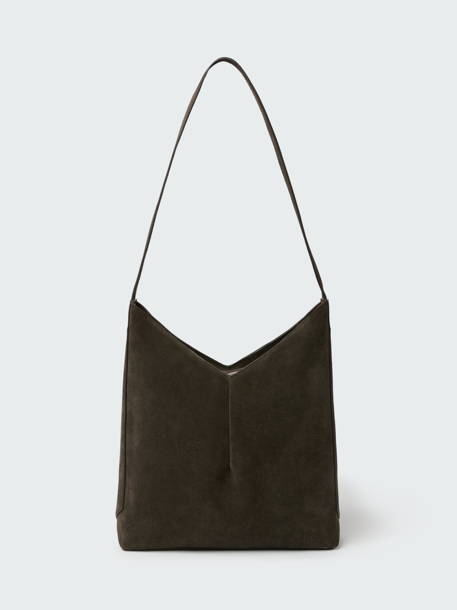 Hoho Suede Bag in Ebony