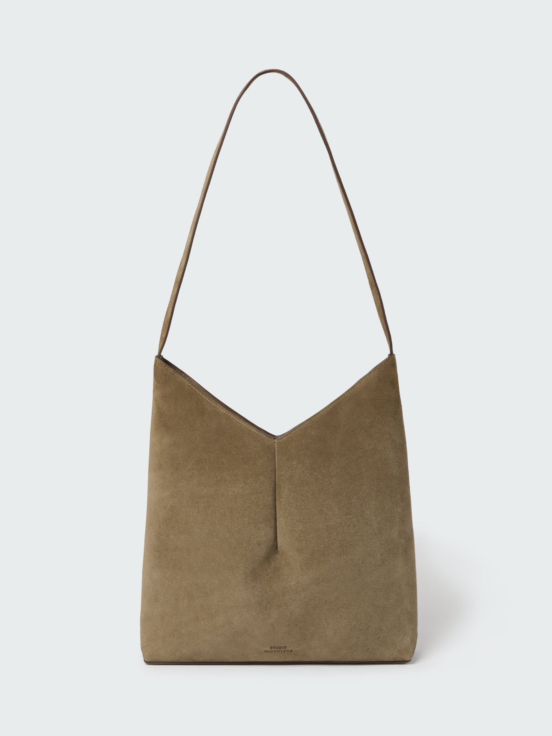 Hoho Suede Bag in Olive