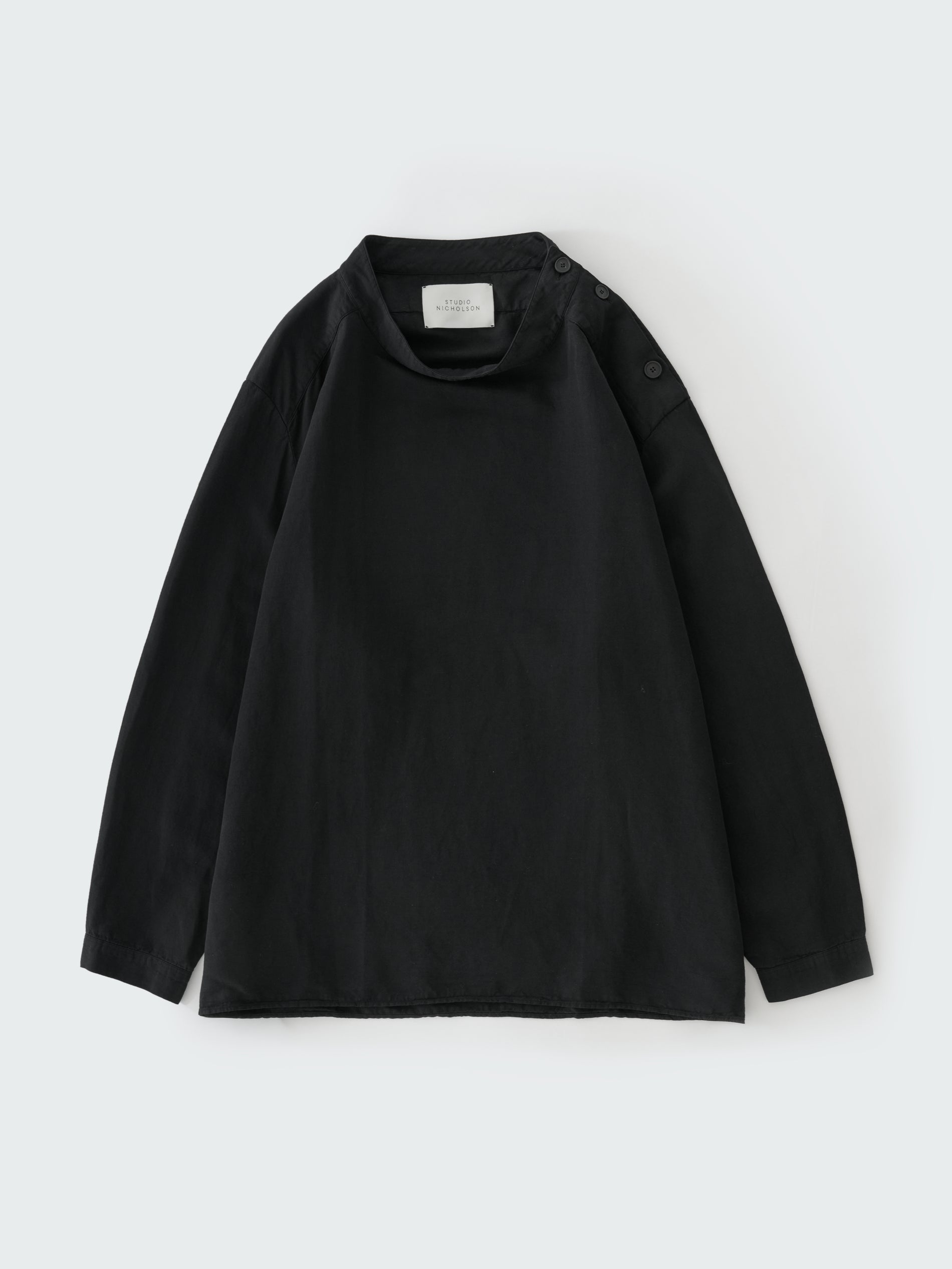 Holkham Linen Shirt in Black