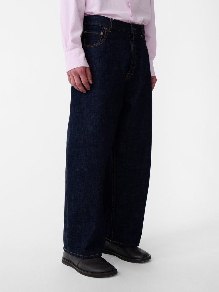 SN X BEAMS PLUS Holly Denim Pant in Indigo