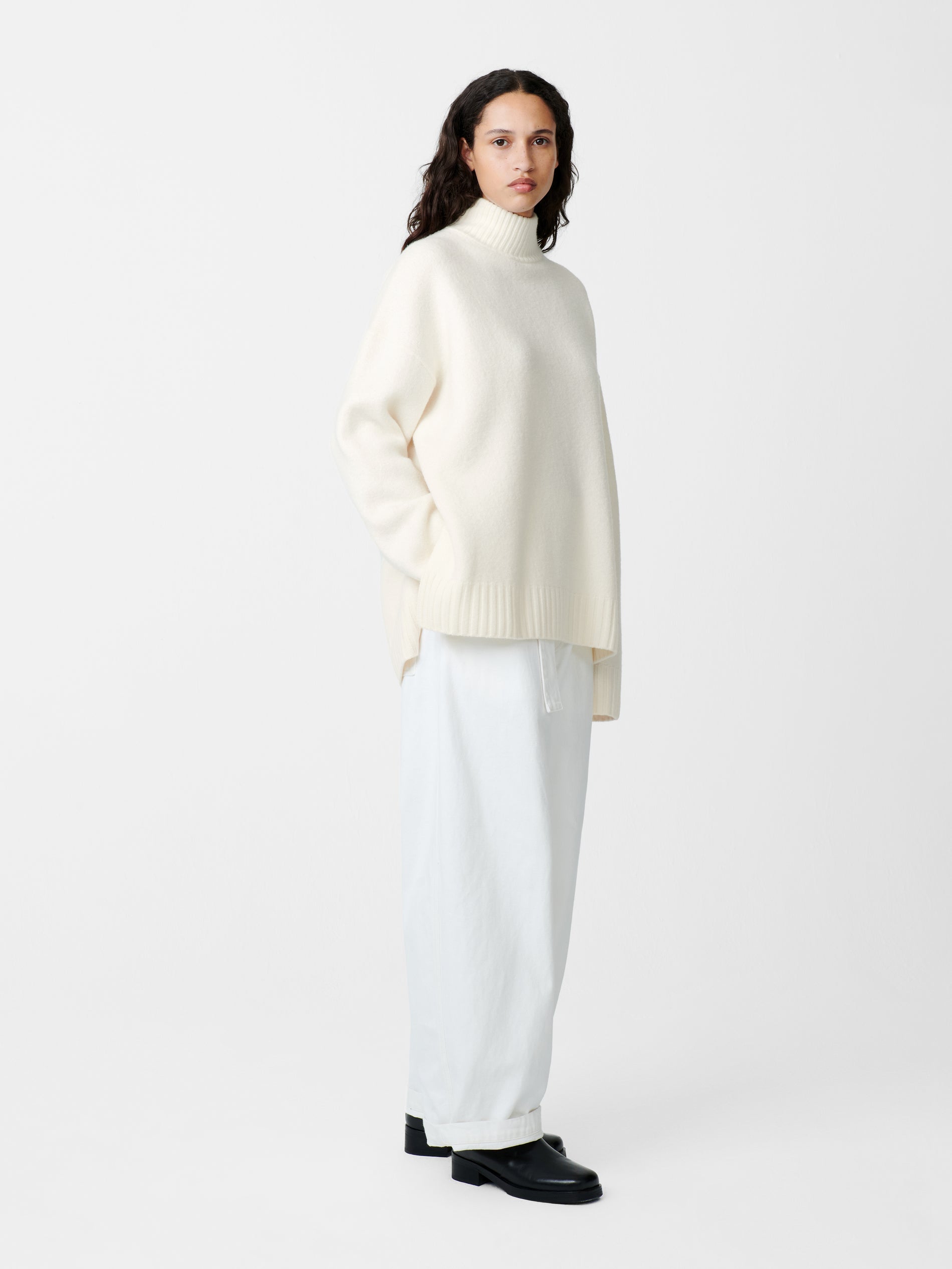 Hozu Knit in Parchment - Studio Nicholson