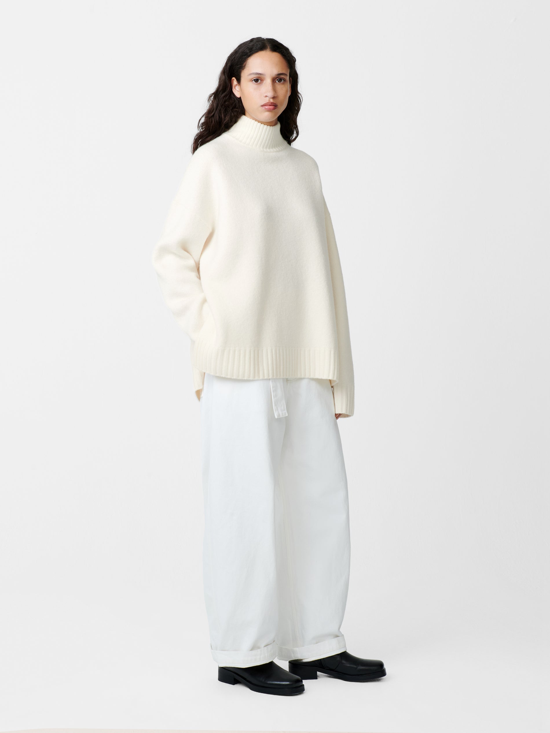 Hozu Knit in Parchment - Studio Nicholson