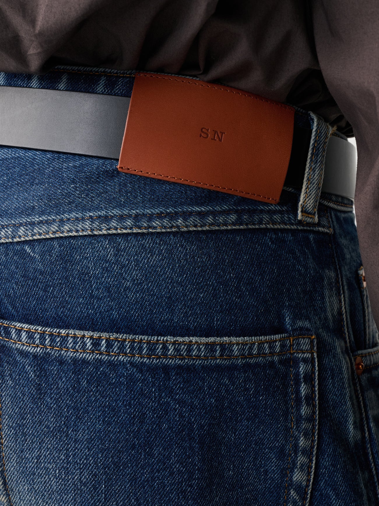 Hyde Straight Leg Denim Pant in Thrashed Indigo Wash