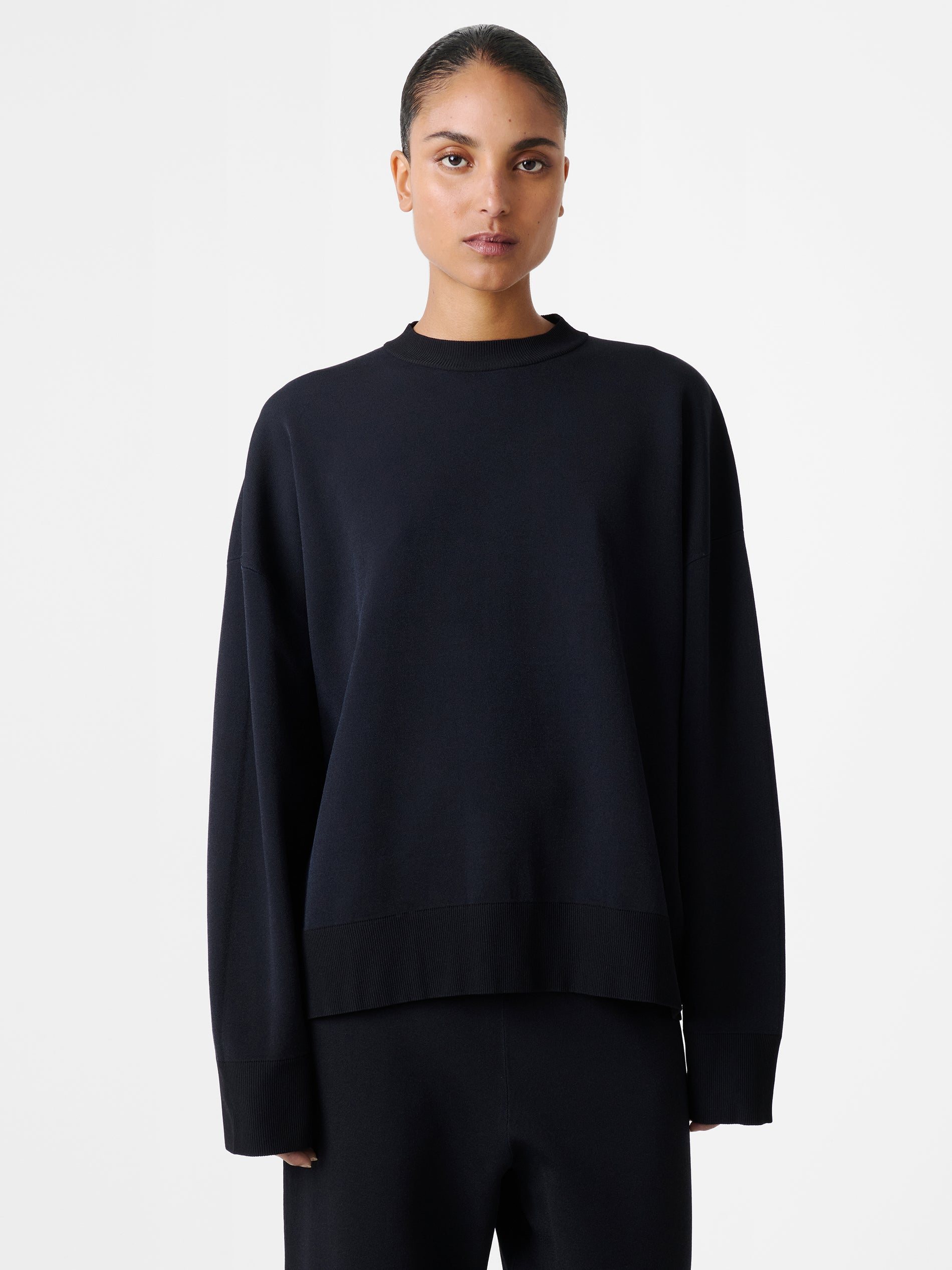 Idro Knit in Darkest Navy - Studio Nicholson