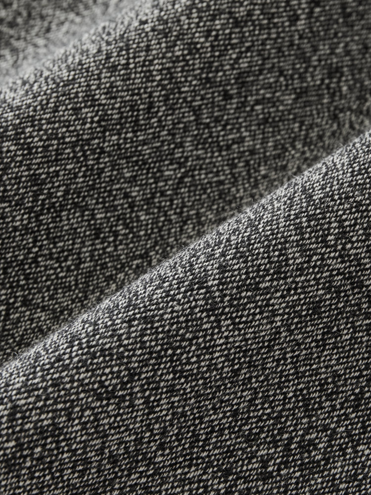 Indio Coat in Black / White