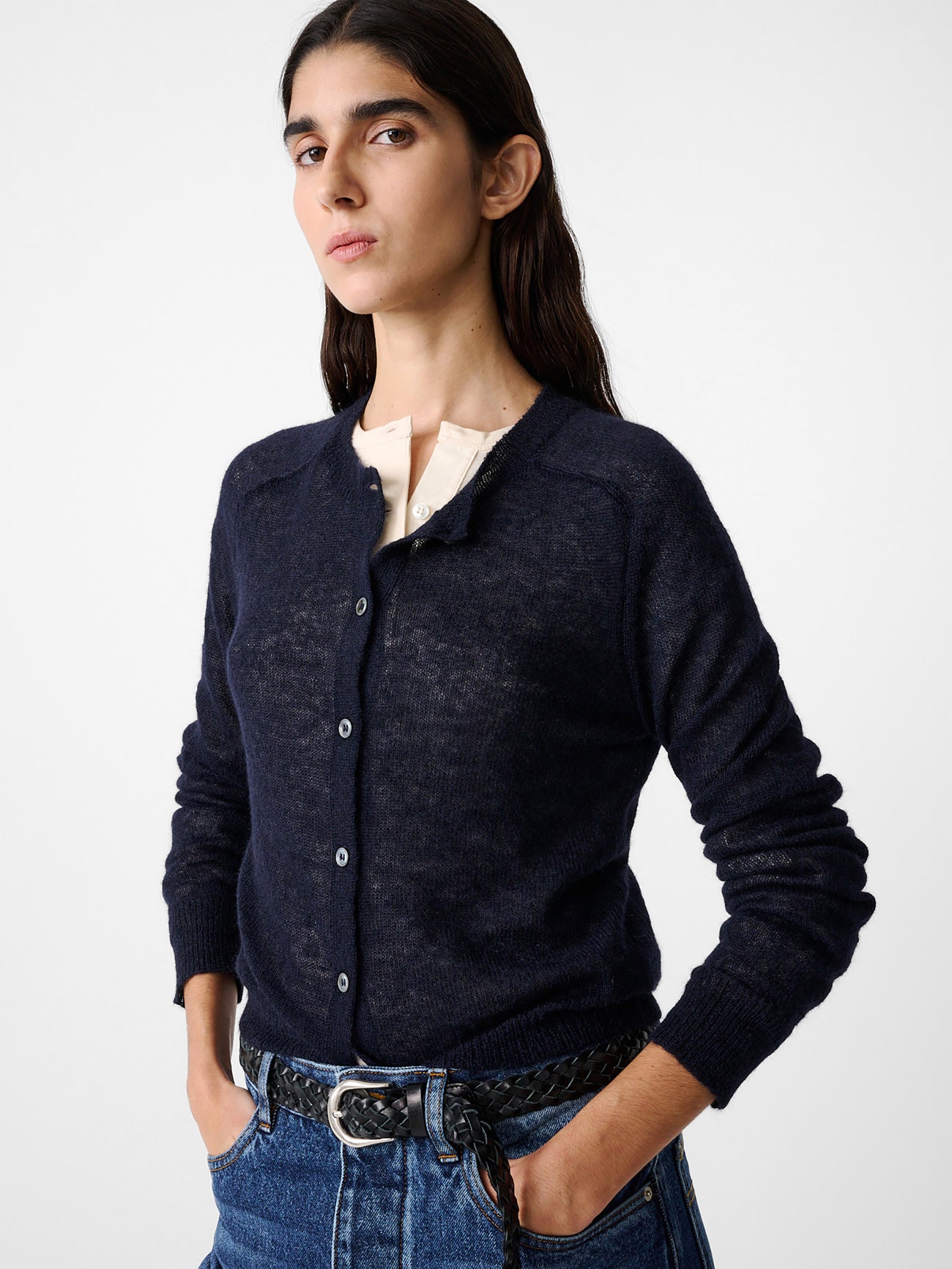 Iska Knit in Navy - Studio Nicholson
