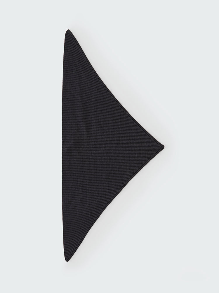 Isos Knit Scarf in Pewter