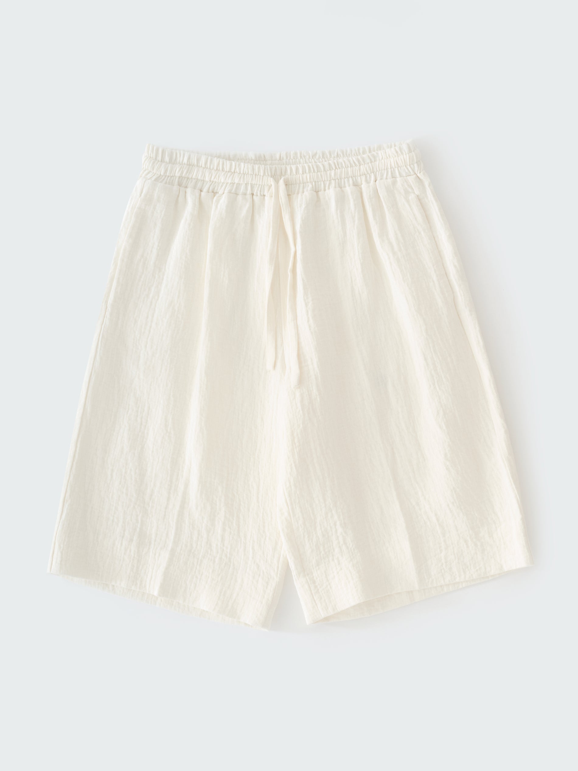 Joshua Linen Short in Parchment