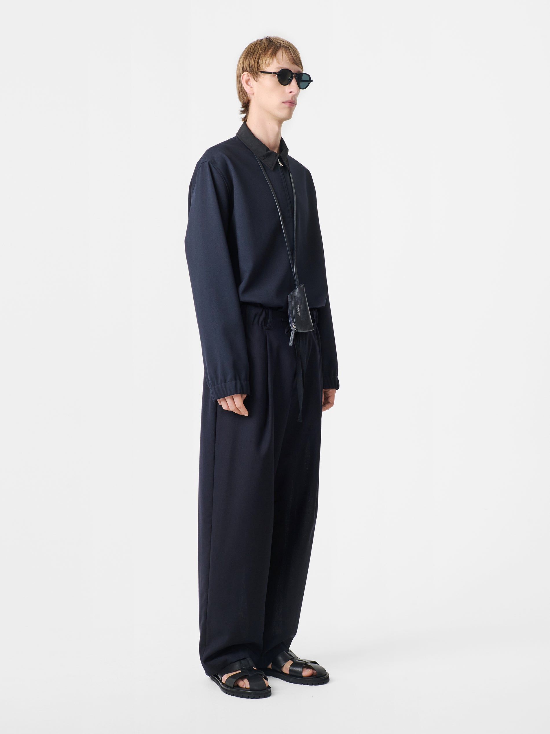 Joss Shirt in Darkest Navy - Studio Nicholson