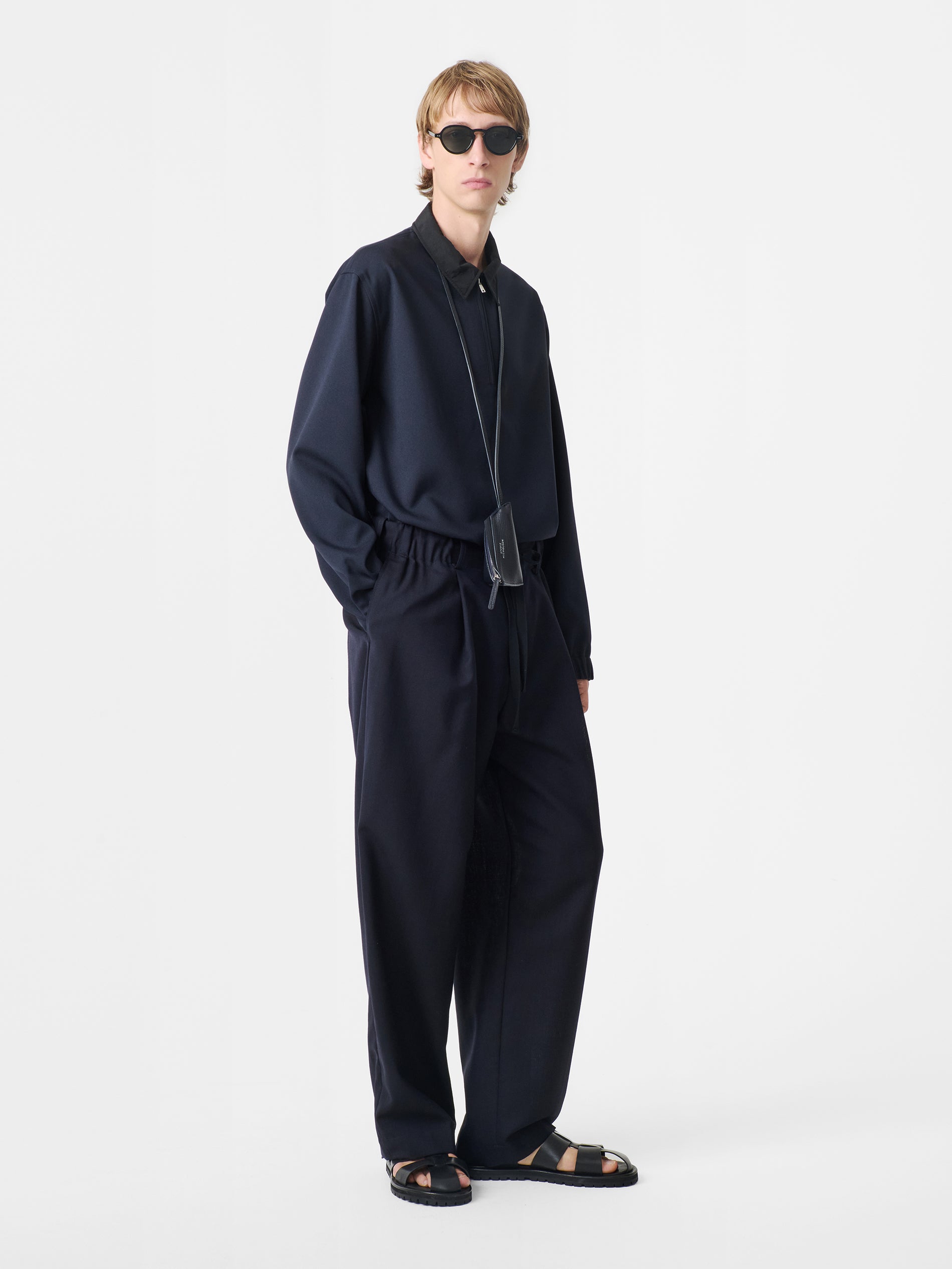 Joss Shirt in Darkest Navy - Studio Nicholson