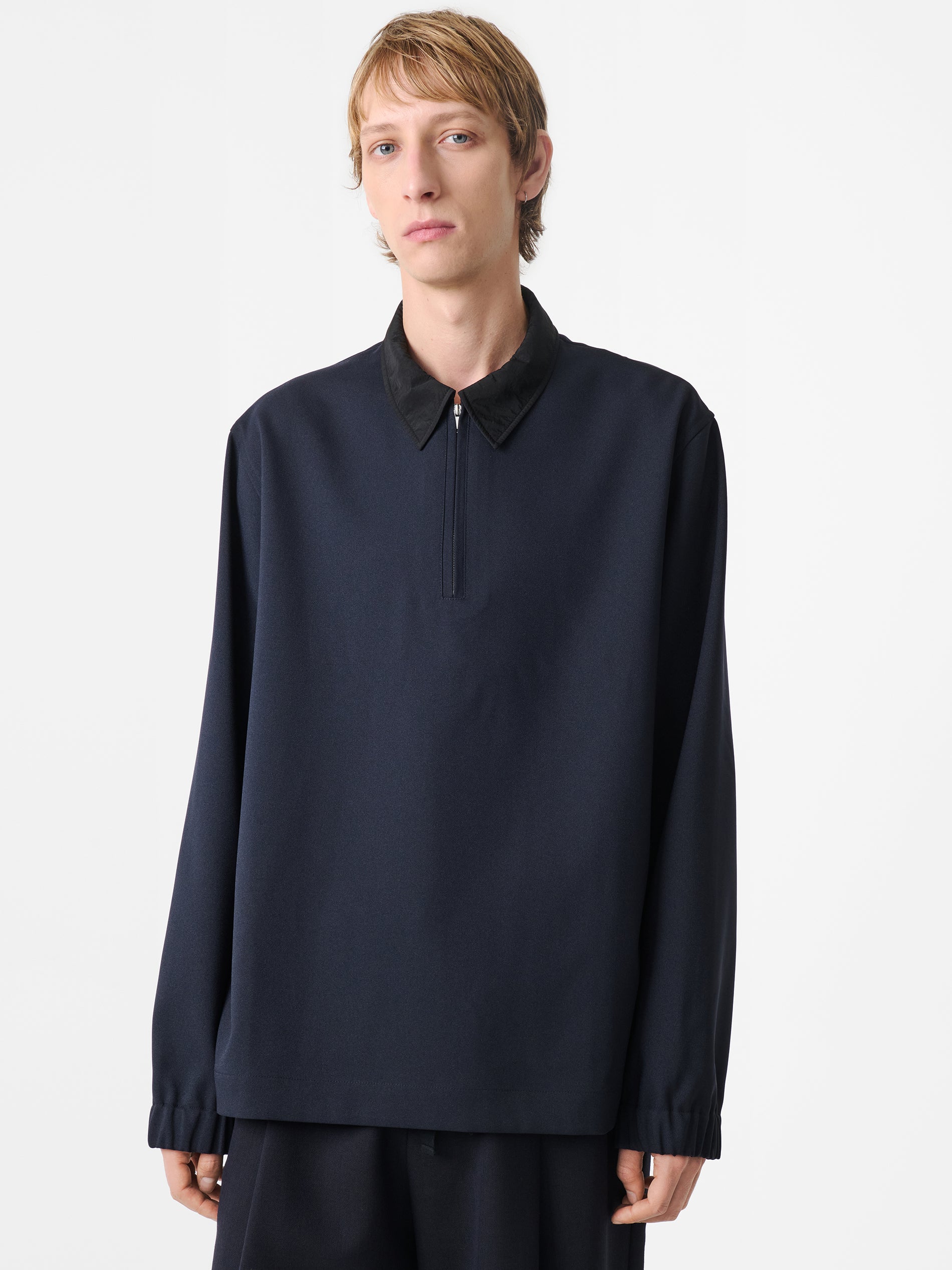 Joss Shirt in Darkest Navy - Studio Nicholson