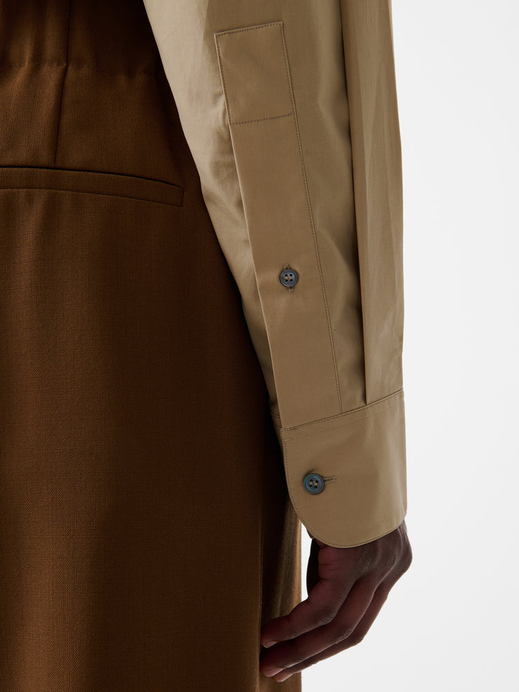 Jude Cotton Shirt in Reed