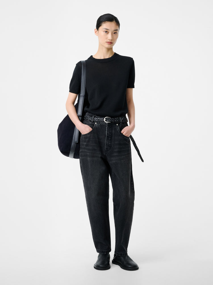 Jura Denim Pant in Washed Black - Studio Nicholson