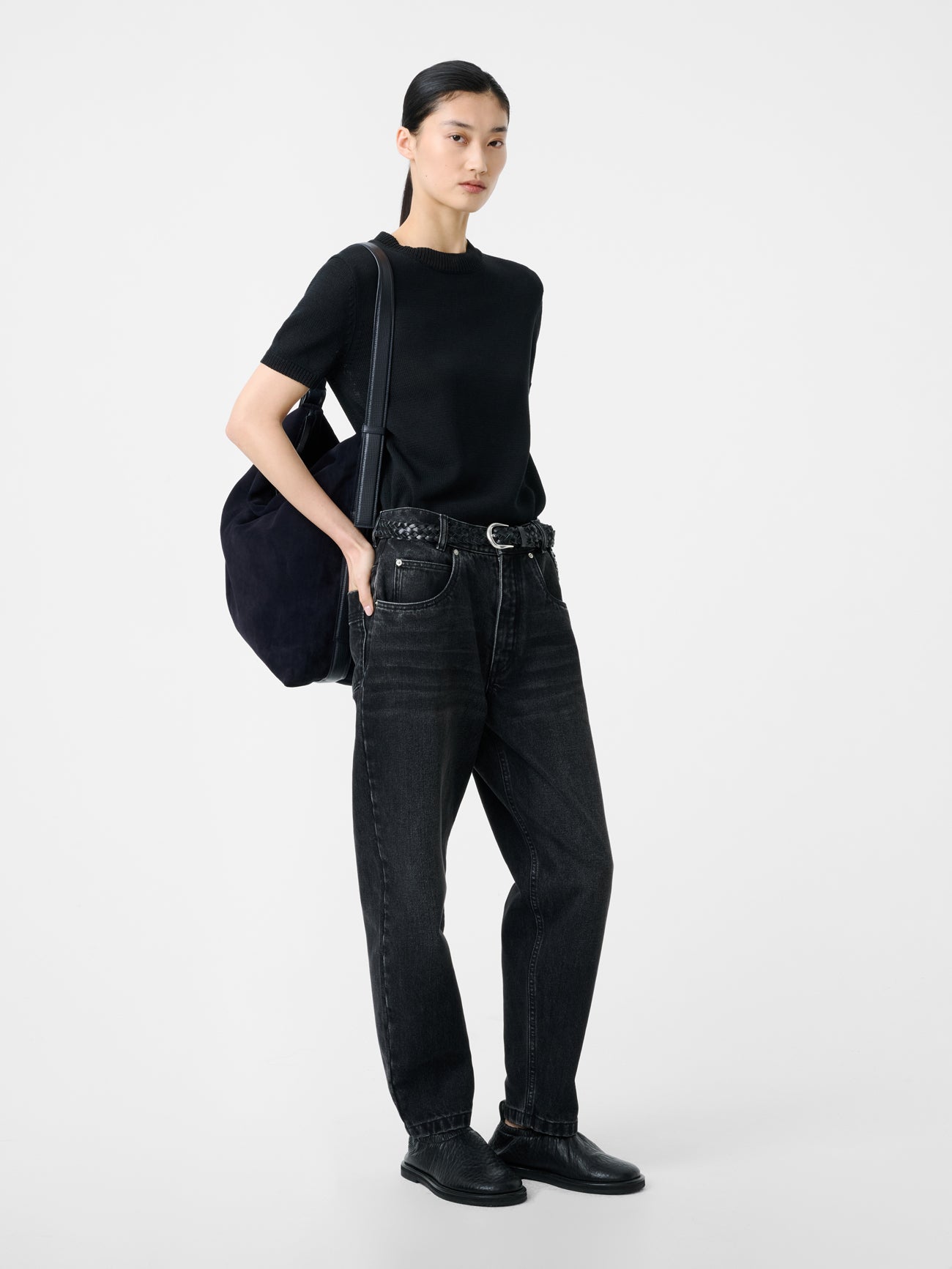 Jura Denim Pant in Washed Black – Studio Nicholson