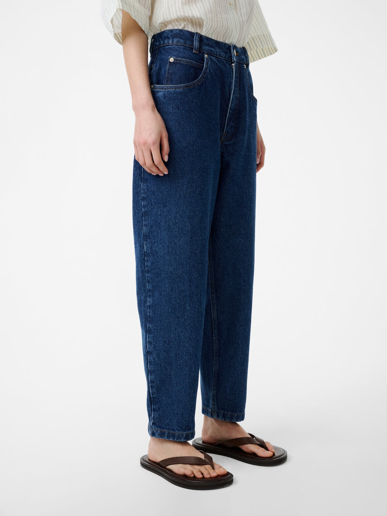 Jura Denim Pant in Washed Indigo - Studio Nicholson