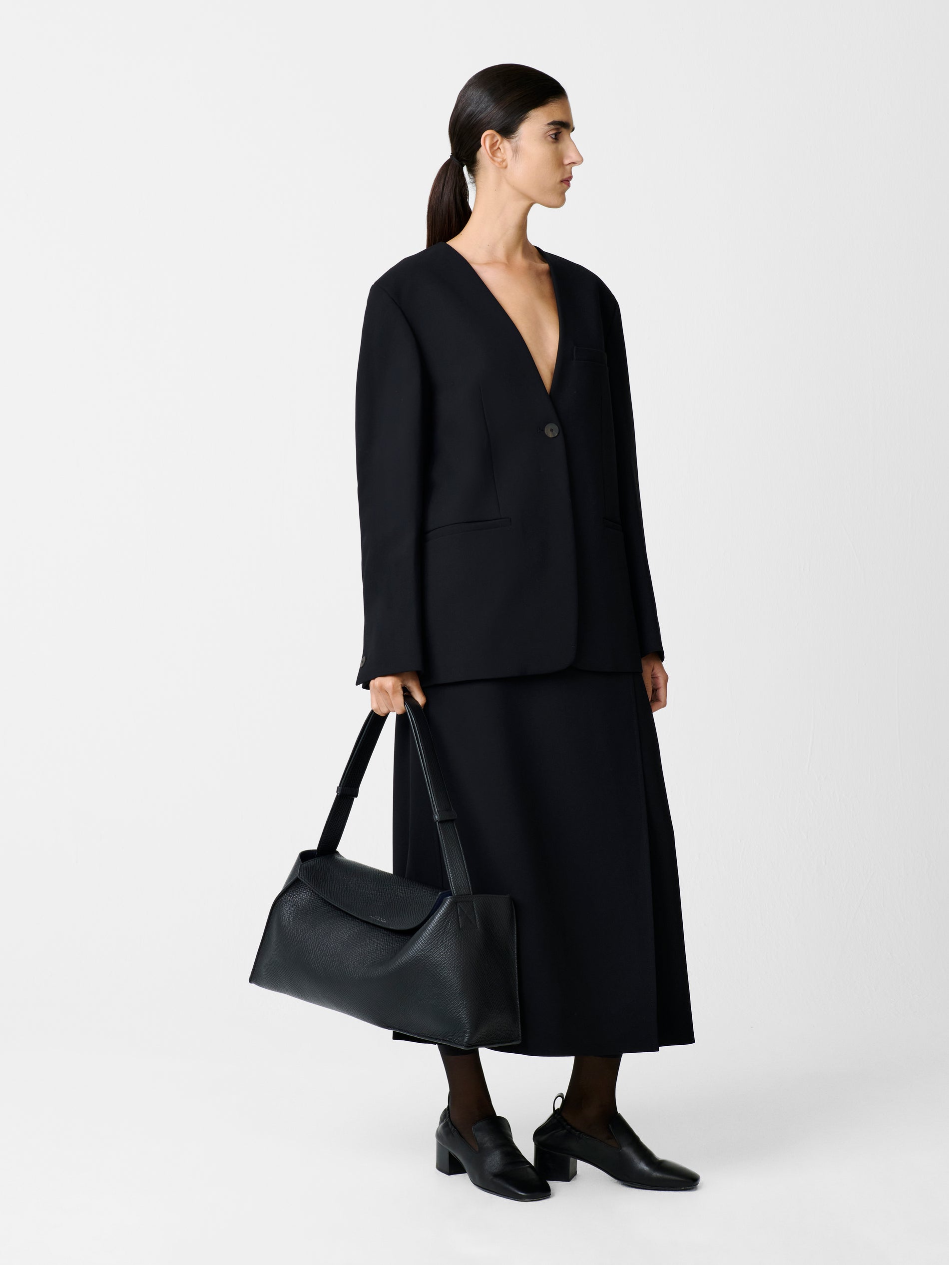 Joyce Jacket in Black - Studio Nicholson