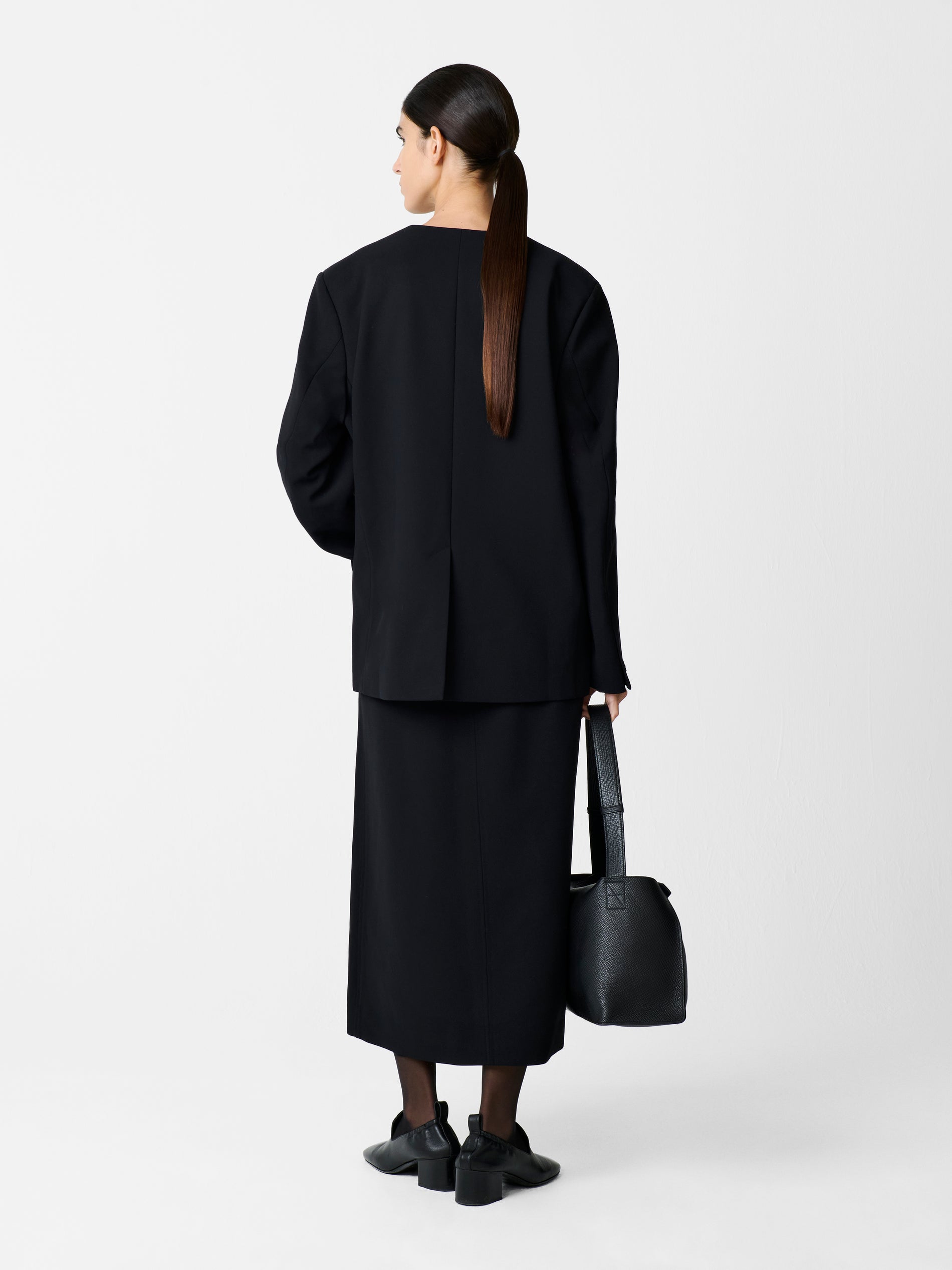 Joyce Jacket in Black - Studio Nicholson