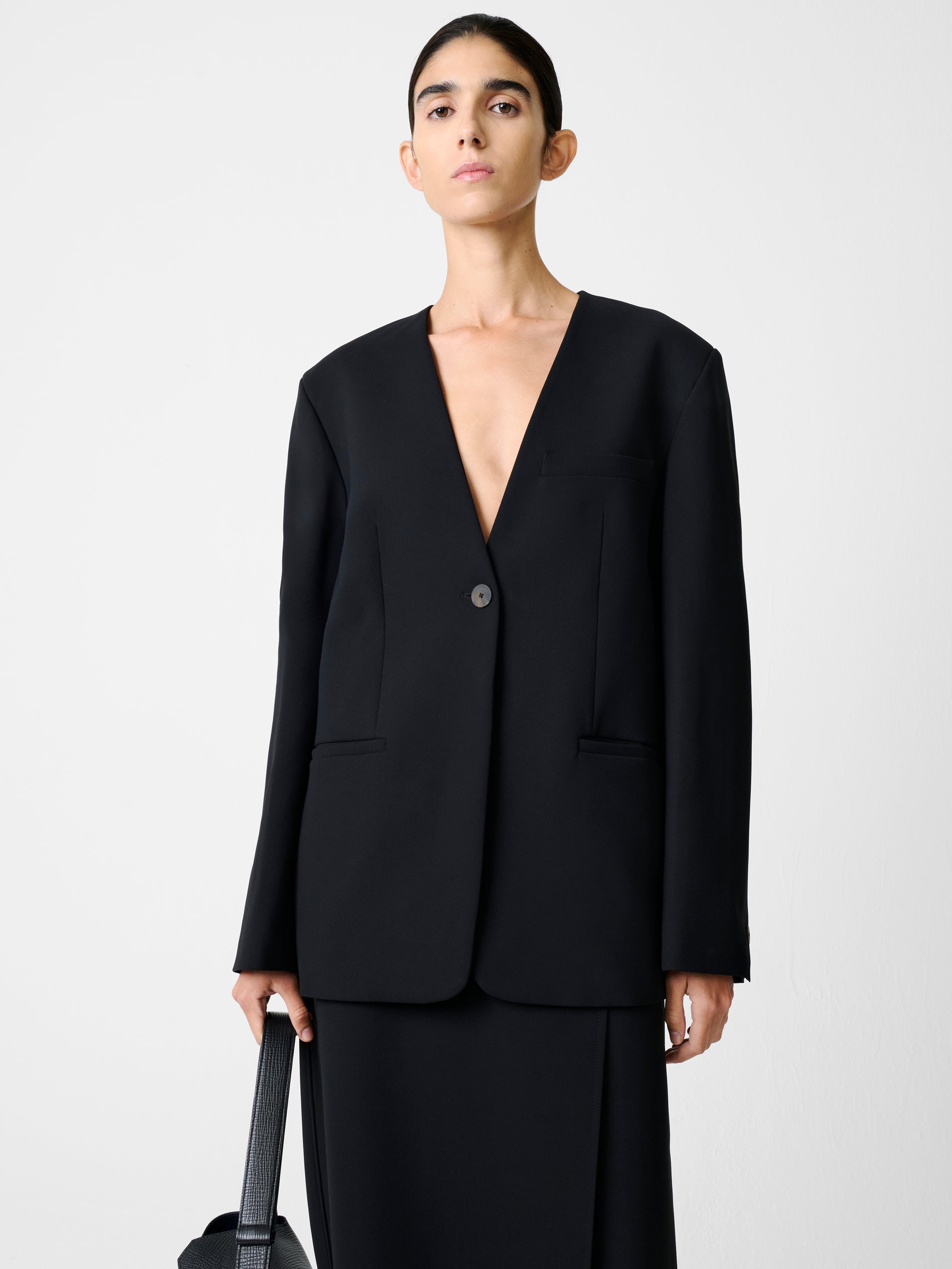 Joyce Jacket in Black - Studio Nicholson
