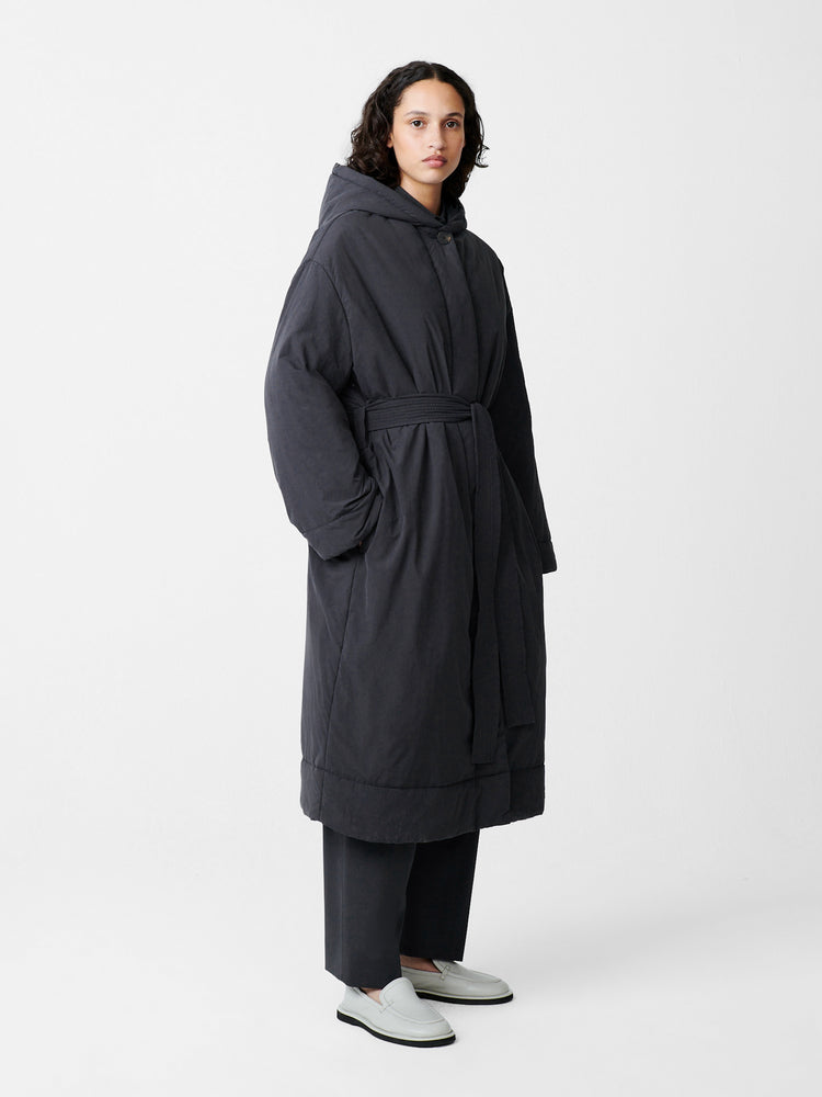 Kariba Ecodown Coat in Darkest Navy