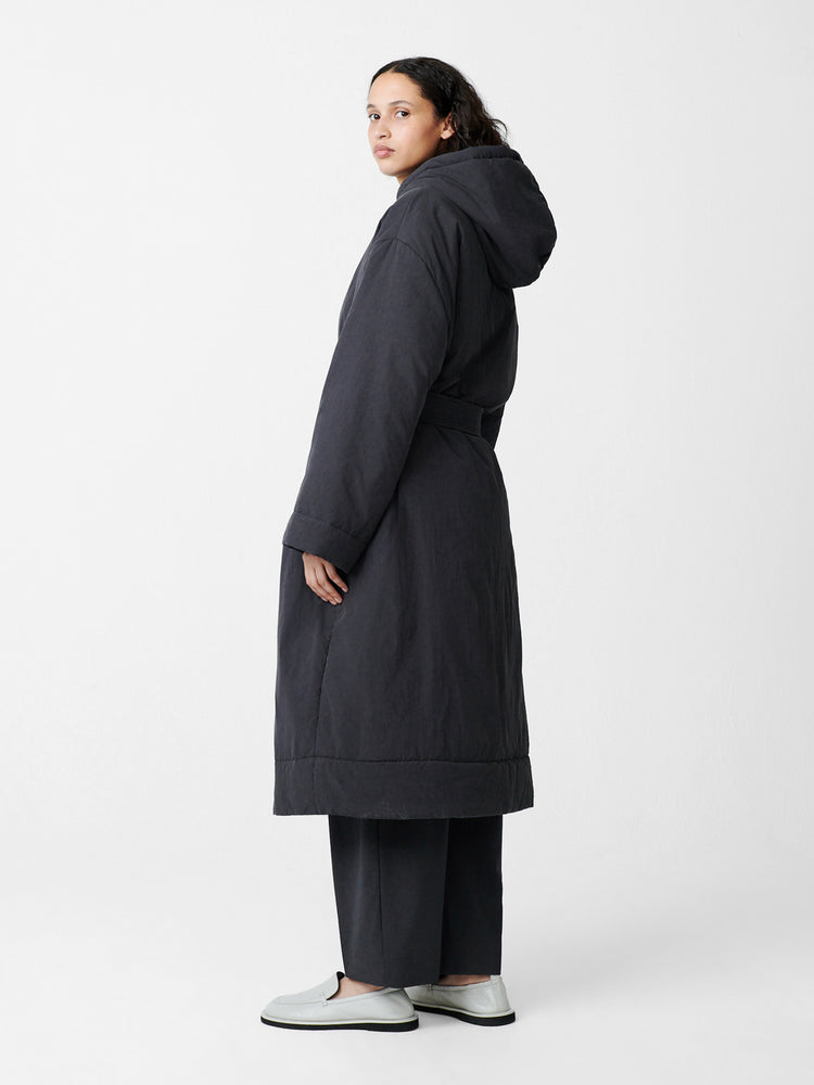 Kariba Ecodown Coat in Darkest Navy