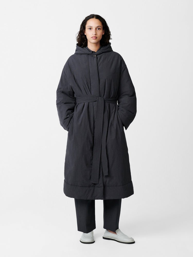 Kariba Ecodown Coat in Darkest Navy