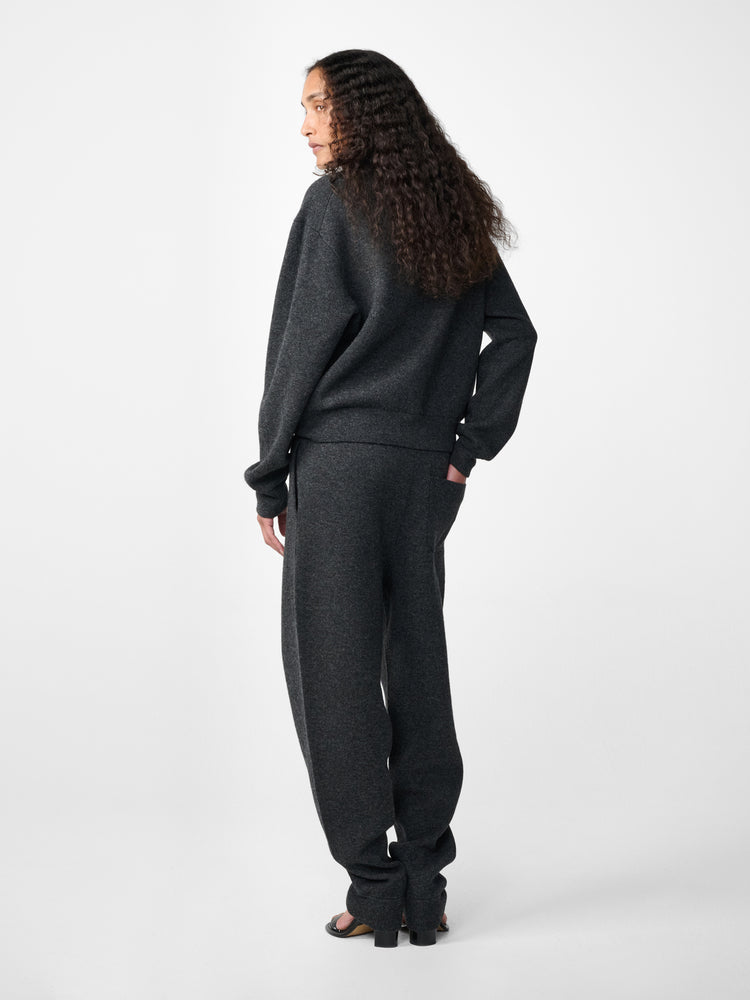 Karlin Drawstring Pant in Charcoal