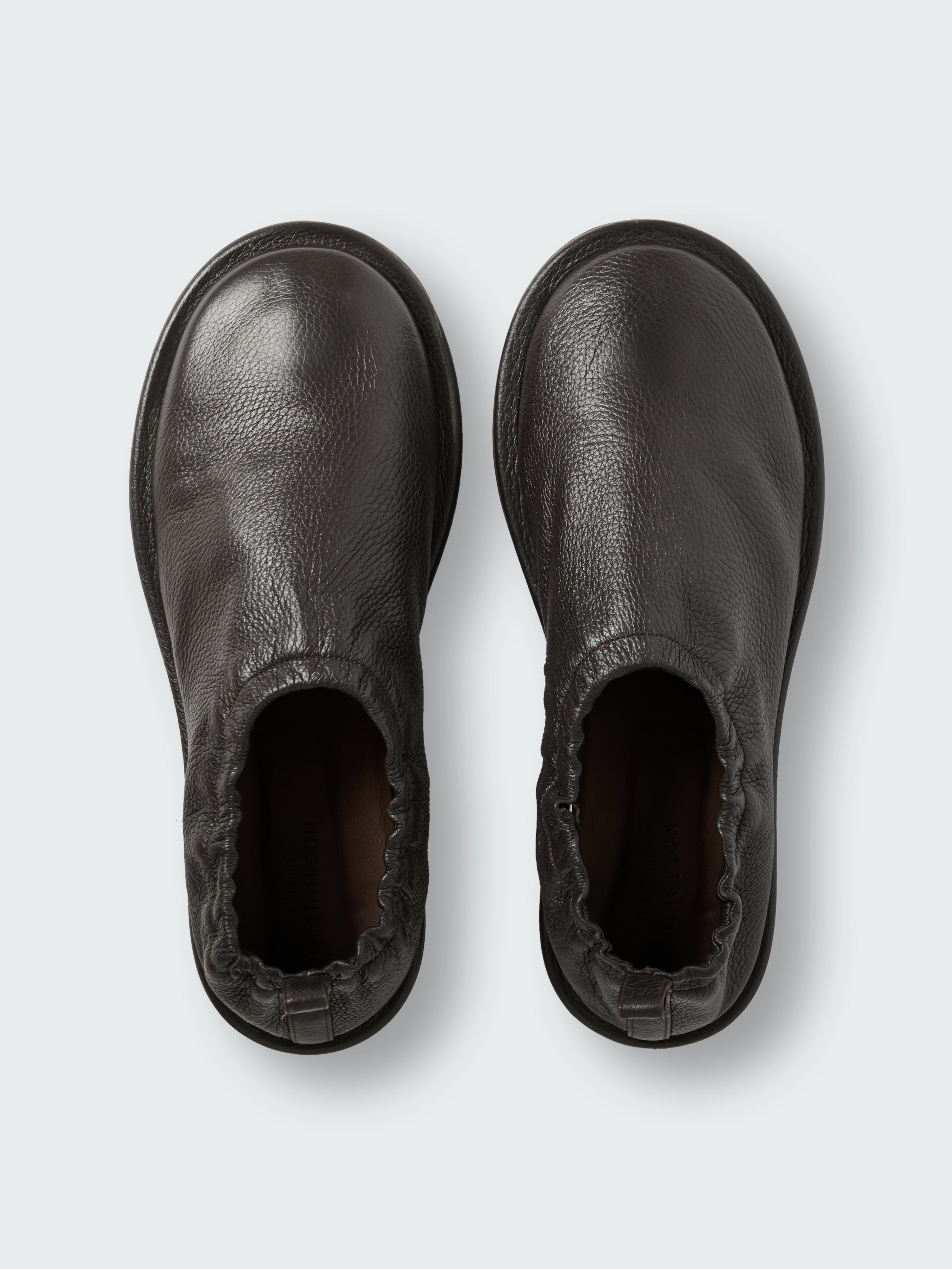 Men's Korine Shoe in Chocolate – Studio Nicholson