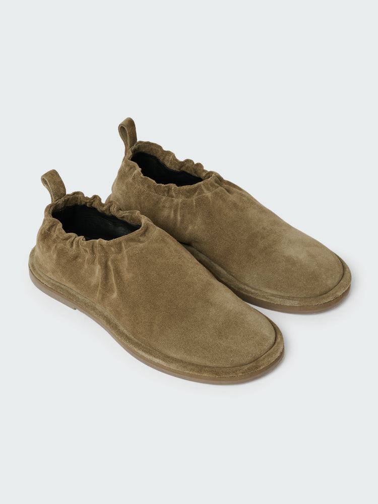 Men's Korine Suede Shoe in Taupe