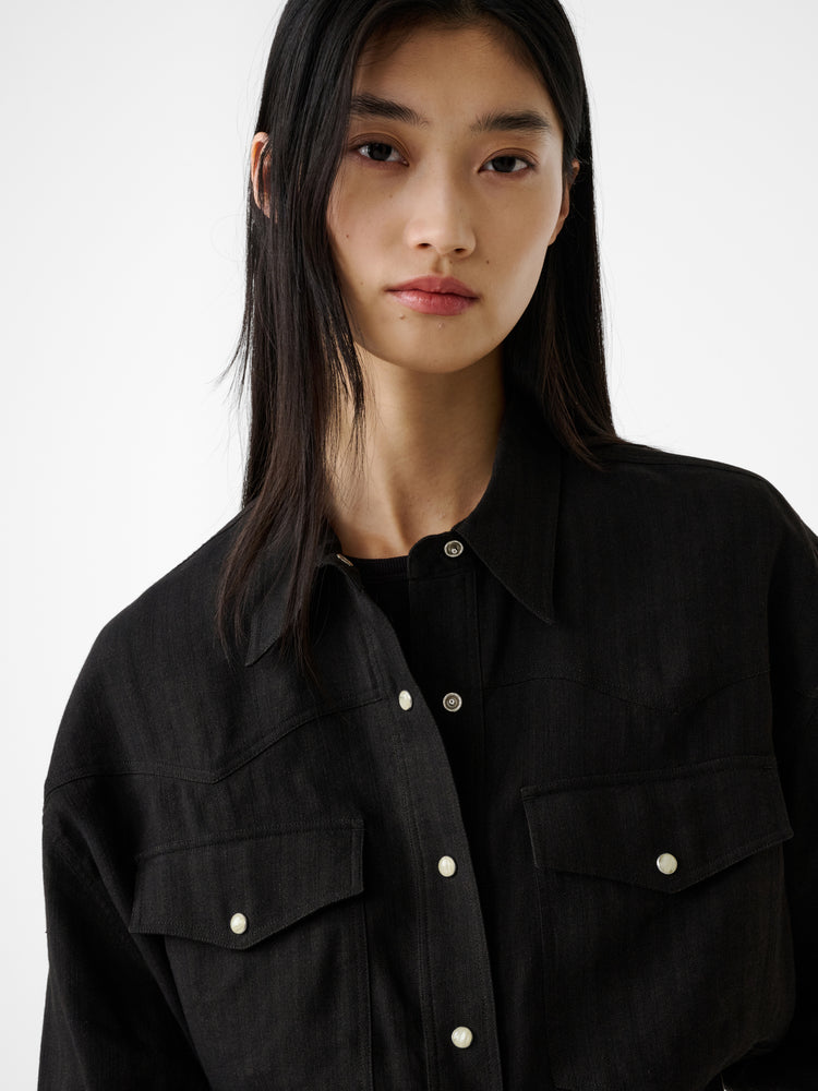 Krauss Shirt in Espresso - Studio Nicholson