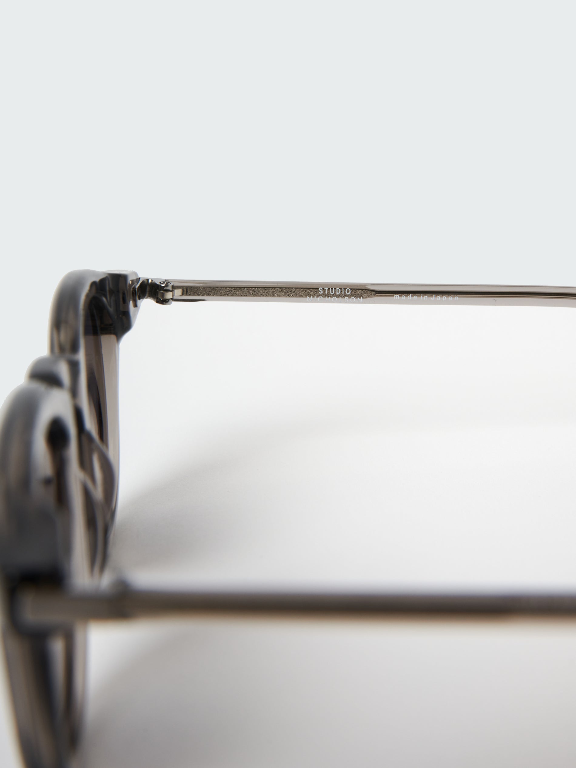Kumiki Sunglasses in Grey Clear - Studio Nicholson