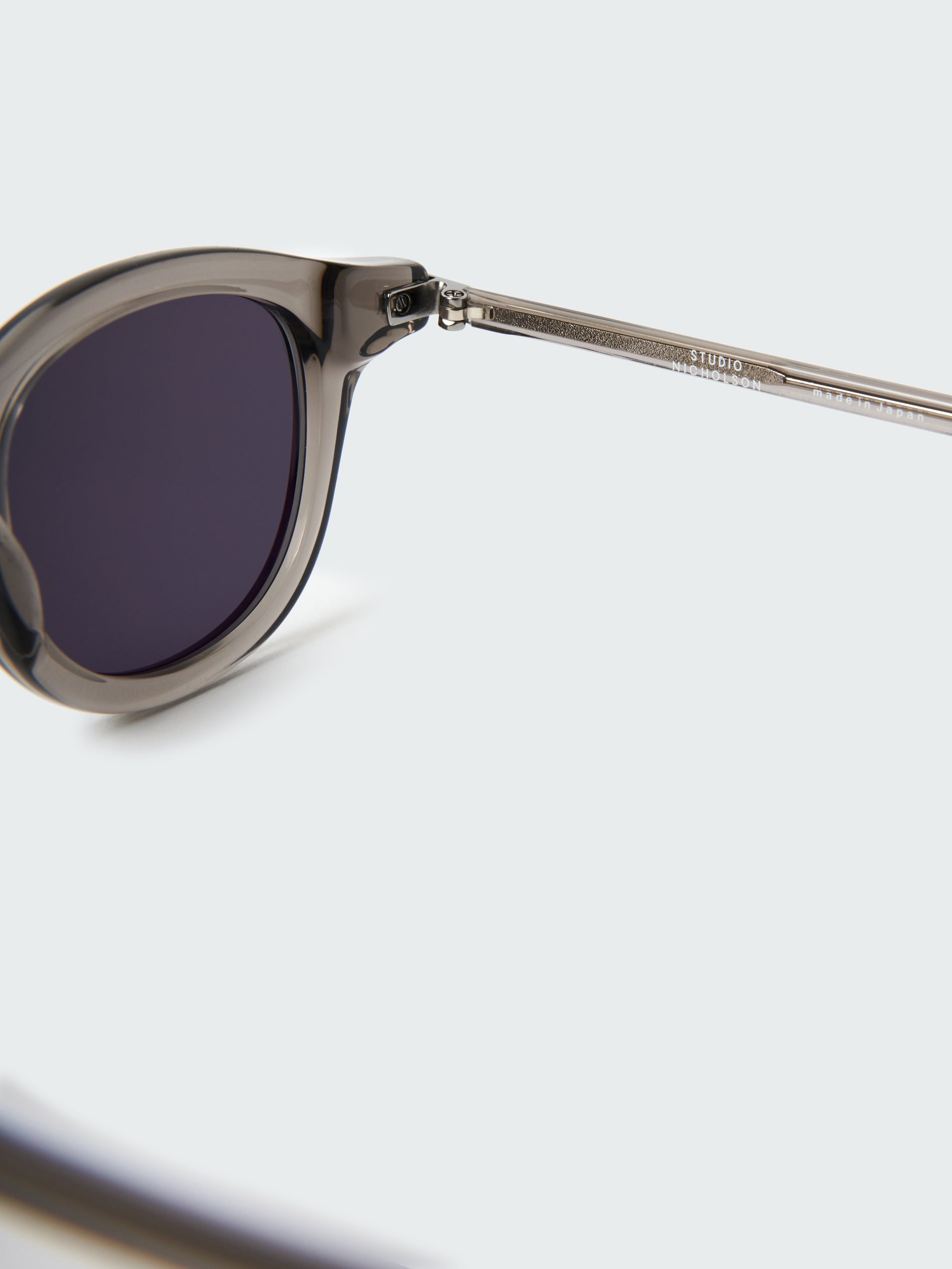 Kumiki Sunglasses in Grey Clear - Studio Nicholson