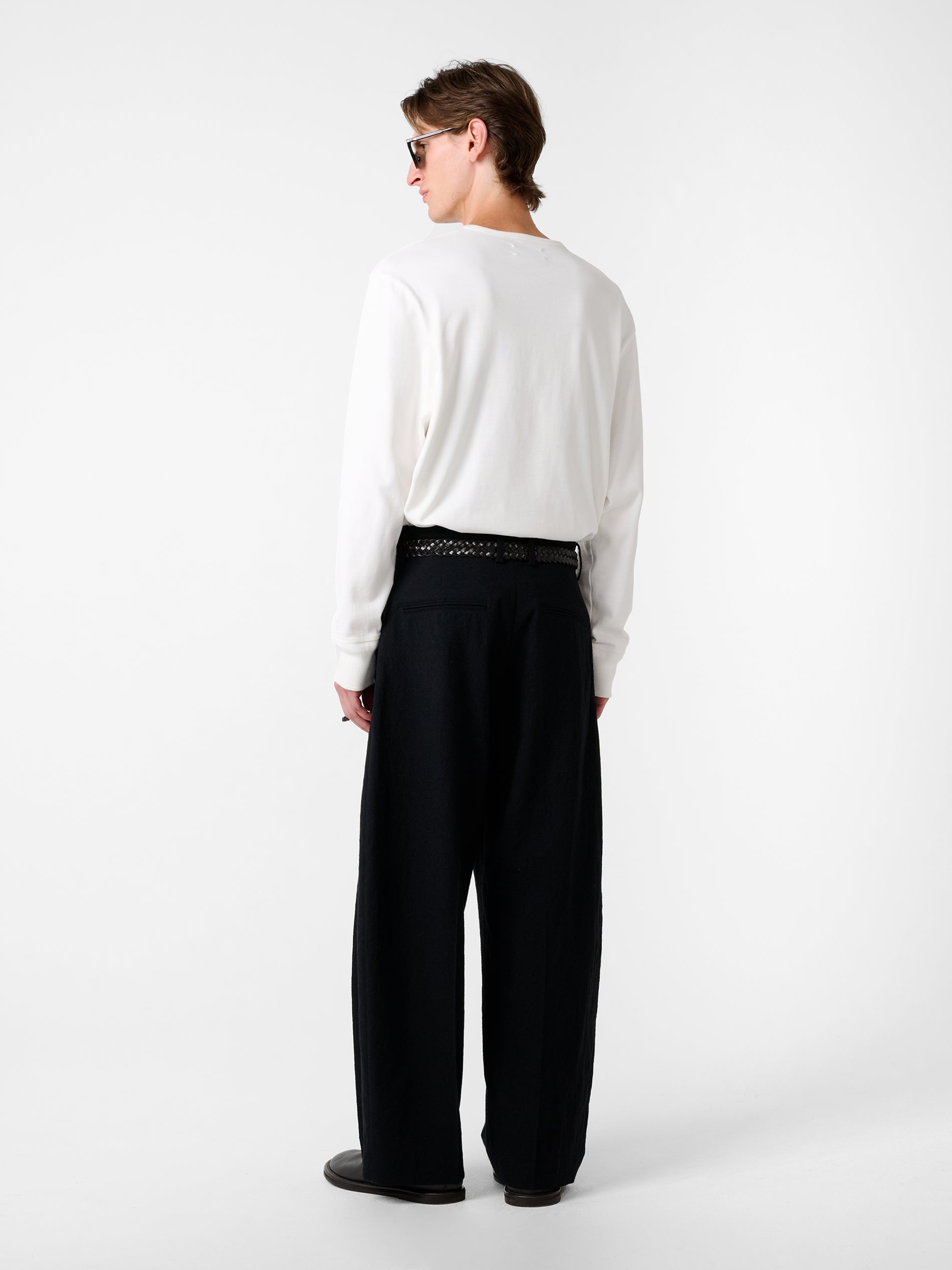 Kuyto Jersey in Parchment - Studio Nicholson