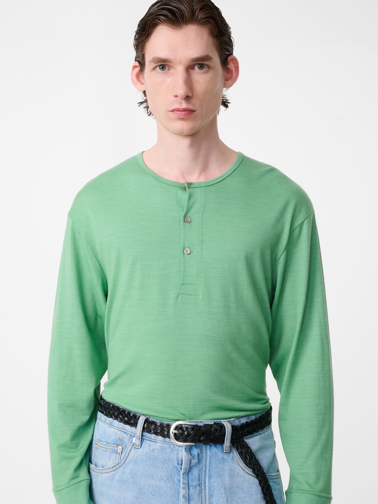 Kuyto Long Sleeve Jersey in Apple