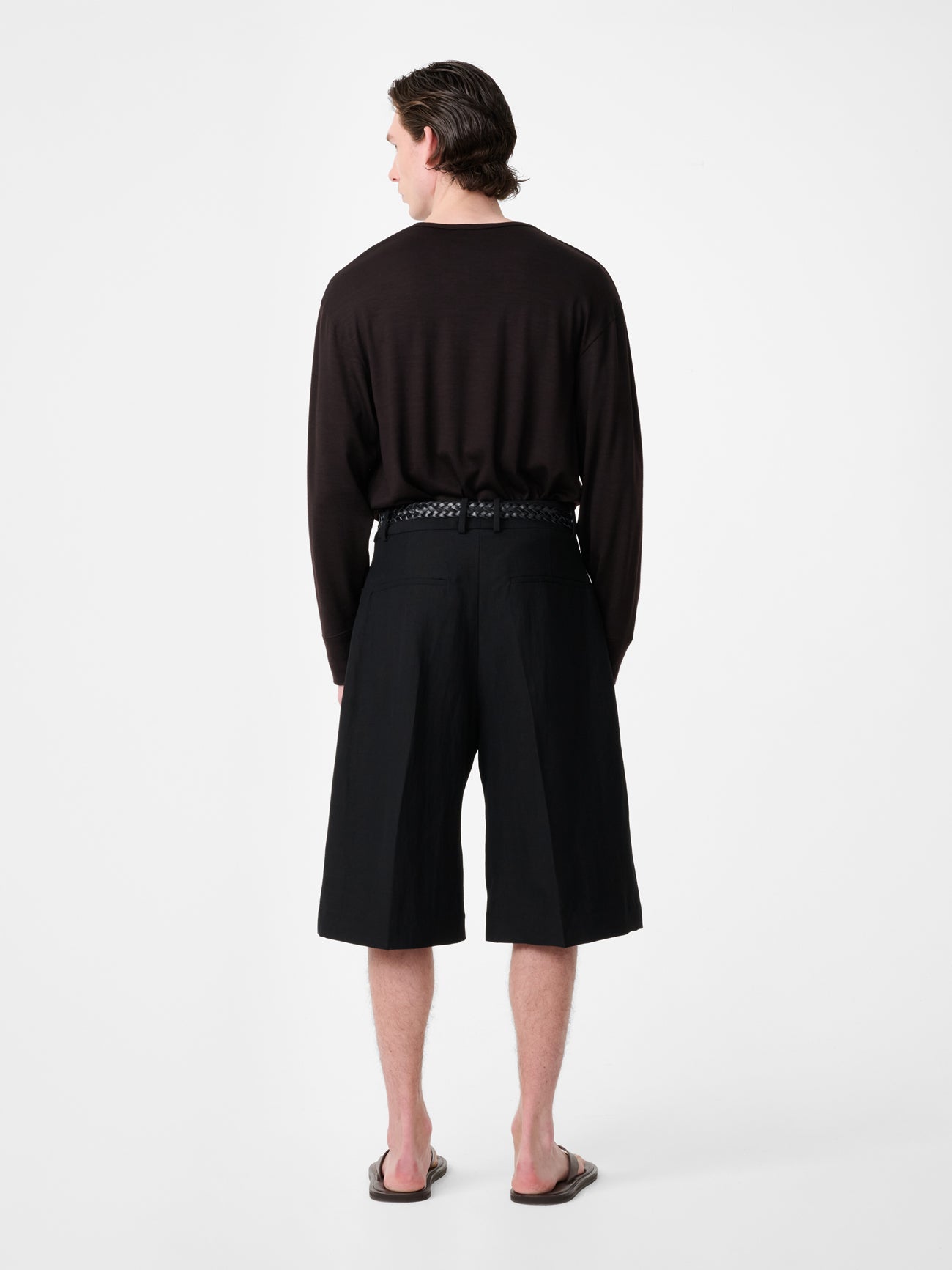 Kuyto Long Sleeve Jersey in Black Grape