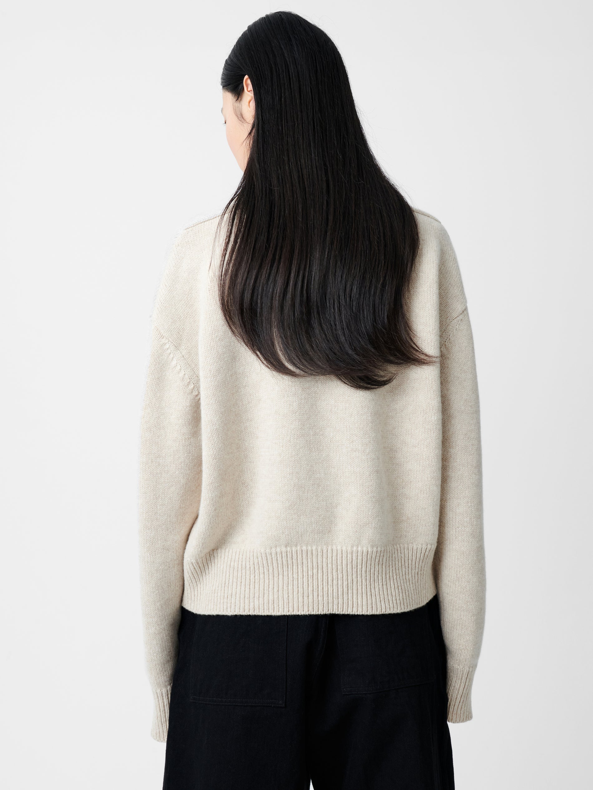 Lago Knit in Linen - Studio Nicholson
