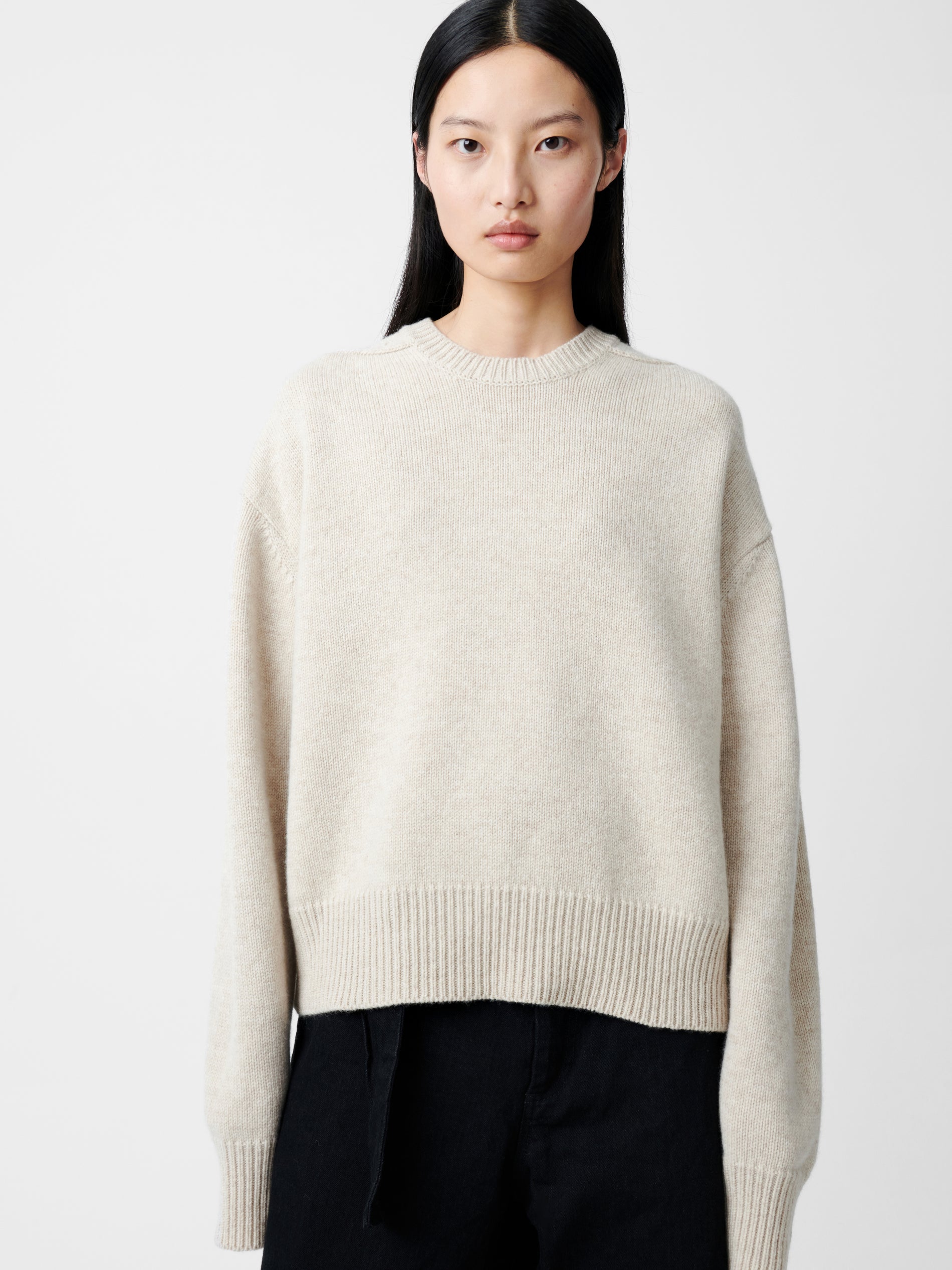 Lago Knit in Linen - Studio Nicholson