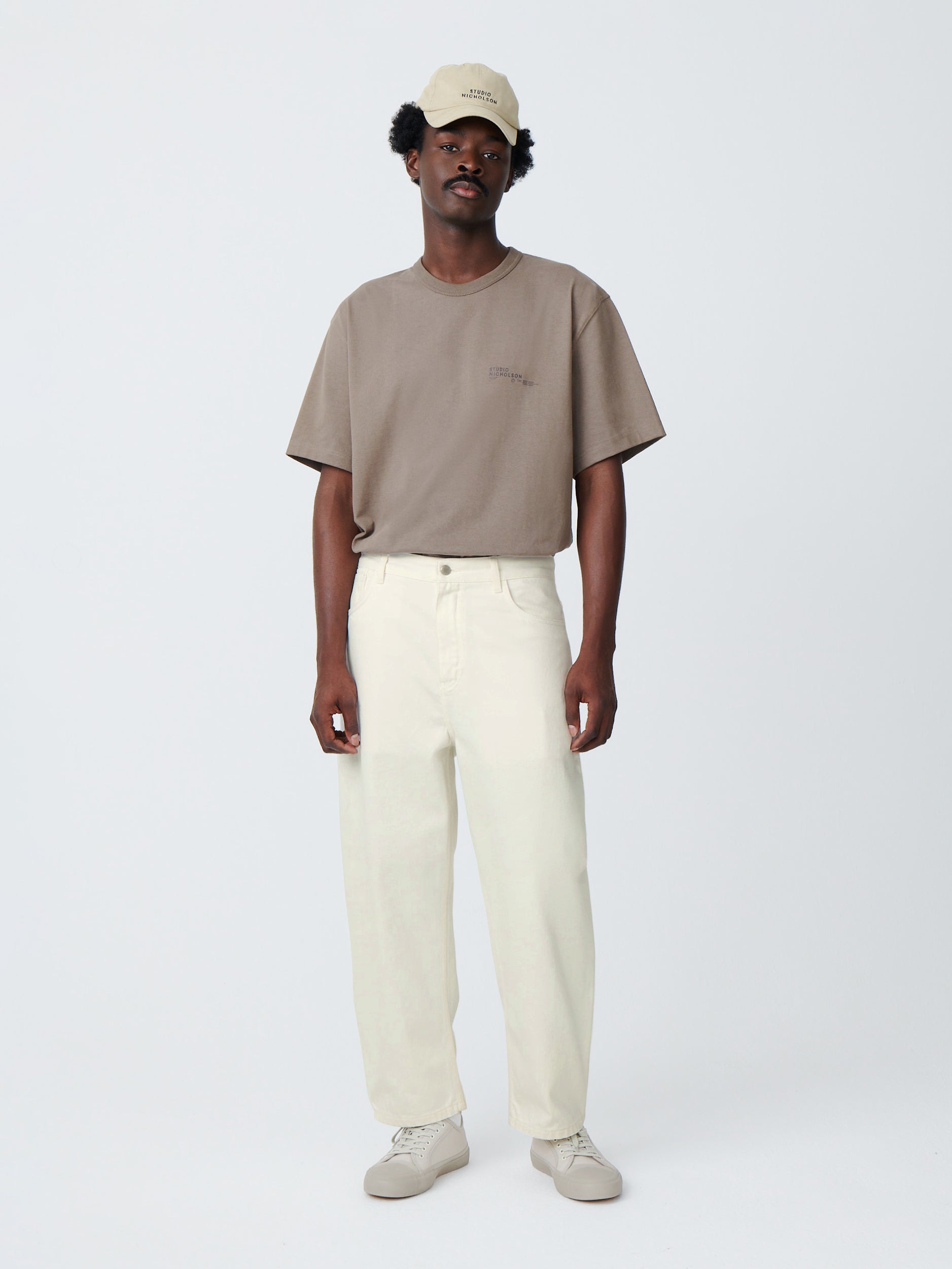 Land Denim Pant in Parchment - Studio Nicholson