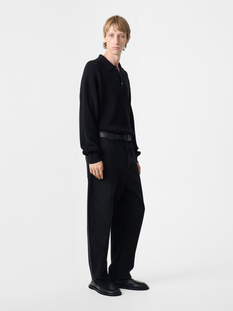 Land Denim Pant in Washed Black